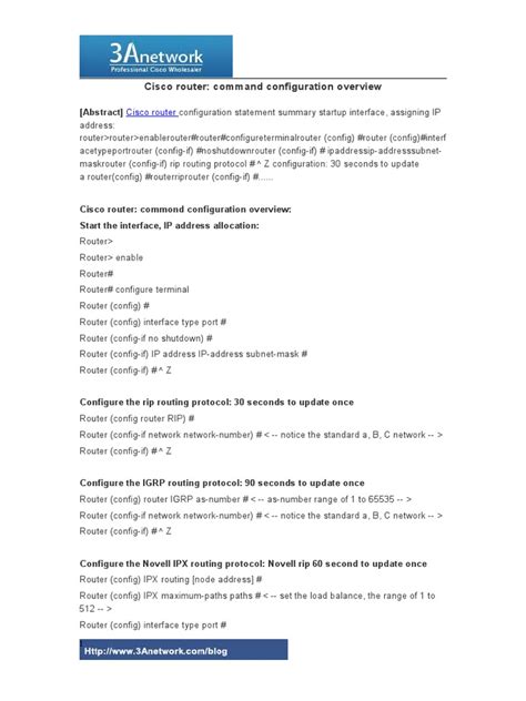 Cisco Router Commands 的图像结果