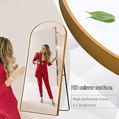 Buy NeuType Arched Full Length Mirror, Large Arched Wall Mirror Floor ...