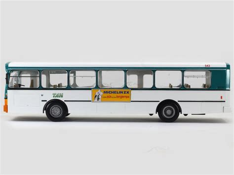 1969 Heuliez O350HLZ 1:43 diecast Scale Model Bus | Scale Arts India
