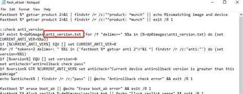 Image result for Can Not Found File Flash All Lock.bat Error