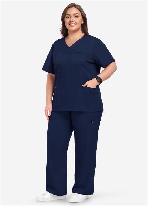 Plus Size Scrubs for Comfort and Style - Perfect Fit in Every Shift ...