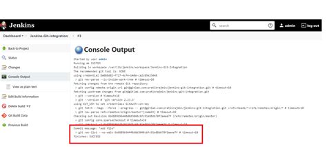 How to Integrate GitLab and Jenkins by Using Pipeline Script 的图像结果