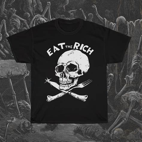 Eat the Rich Shirt, Anti Capitalism, Class War Shirt, Communist T-shirt ...