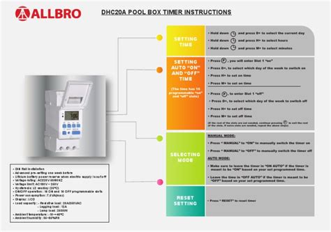 Image result for Digital Pool Timer Set Up