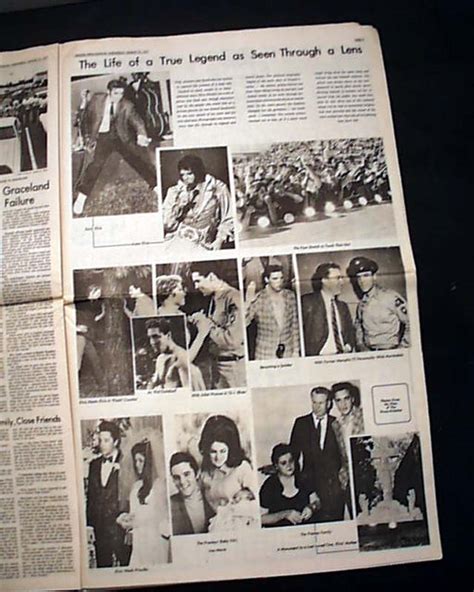 1977 Elvis Presley death... Memphis Tn.... - RareNewspapers.com