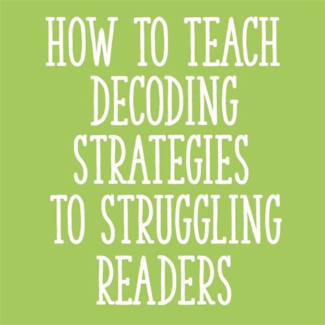 Image result for Struggling Readers Decoding Lesson