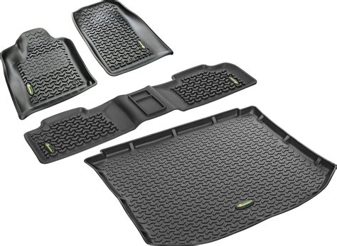 Quadratec Ultimate All Weather Floor Liner Triple Combo for 11-20 Jeep ...