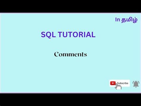 SQL Commands Tamil 的图像结果