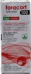Foracort 100mcg Box Of 120md Metered Dose Inhaler: Uses, Side Effects ...