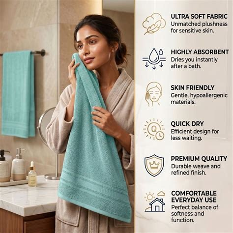 Athom Living Vibrant Towels & Beach Towels