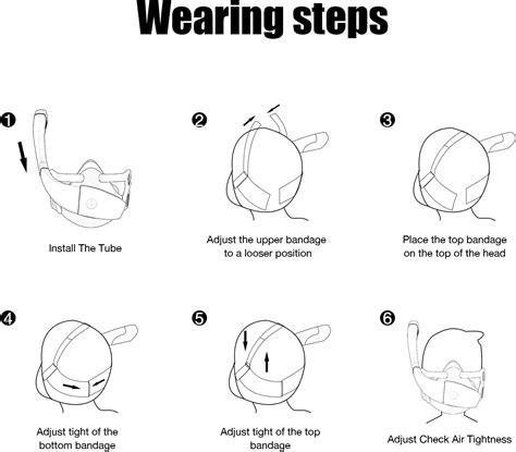 Buy HOMFAN Half Face Snorkel Mask with O₂Tech Advanced Breathing System ...