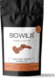 BIOWILIS Arjuna bark powder | Marutham pattai podi | Terminalia arjuna ...