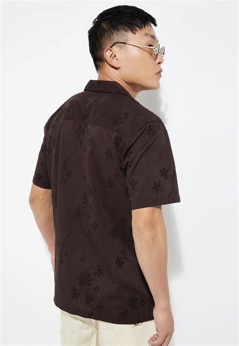 Buy URB_N Men Slim Fit Embroidered Resort Shirt Online at just Rs. 999. ...