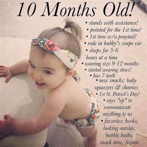10th Month Baby Quotes