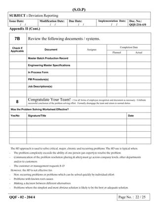 Image result for Deviation Note