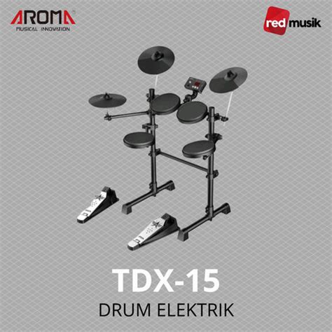 Jual Drum Elektrik Aroma TDX 15 Aroma Electric Drum TDX-15 TDX15 - Kota ...