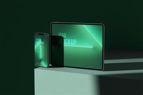 iPad & iPhone Mockup Bundle Set – MasterBundles