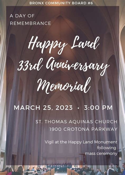 2023 Happy Land Social Club Fire Memorial Mass will take place on ...
