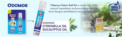 Buy Odomos Mosquito Repellant Fabric Roll On, 8 ML Online at Low Prices ...