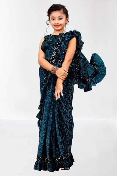 Kids Sarees - Buy Kids Sarees online at Best Prices in India | Flipkart.com