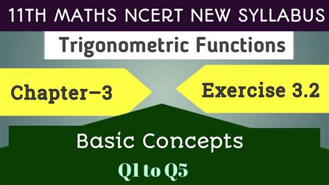 Image result for Trigonometry Function Exercise 3.2 Dinesh Sir