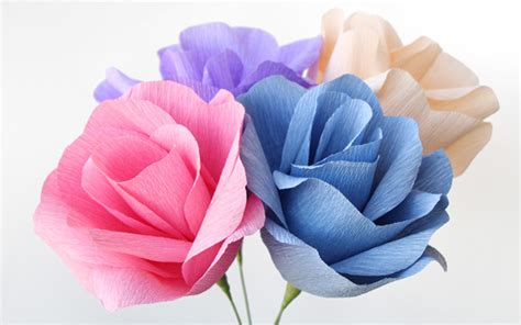 Image result for Crepe Paper Flowers Tutorial