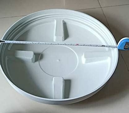 Infinite tech Water tank Cover Plastic LID threaded Diameter White ...