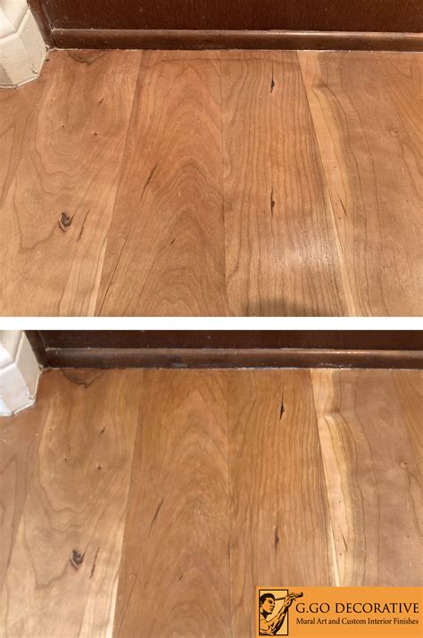 Denver Hardwood Floor Touch Up Repair - G.Go Decorative