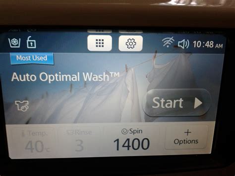 Image result for Samsung Washing Machine Touch Screen