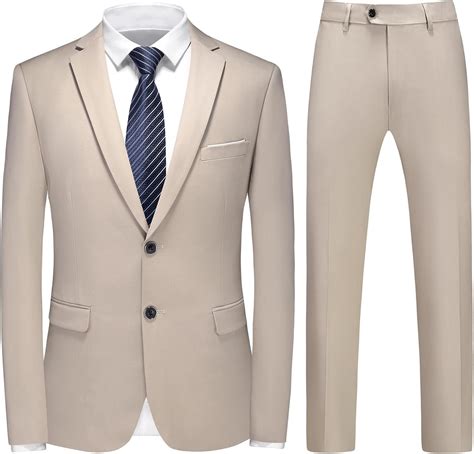 KUDMOL Men Suits 2 Piece Slim Fit Suit Business India | Ubuy