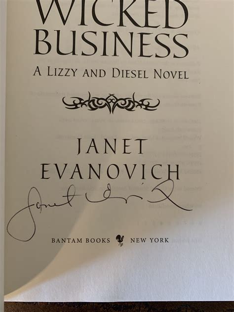 Wicked Business: A Lizzy and Diesel Novel [SIGNED TWICE] [FIRST EDITION ...