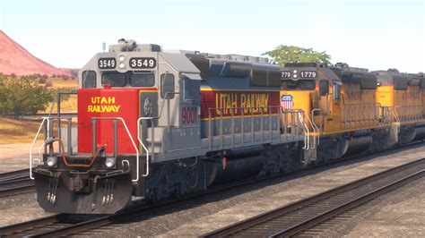 UTAH SD40 '9001' (SMH SD40-2 Livery) - Train Sim Community