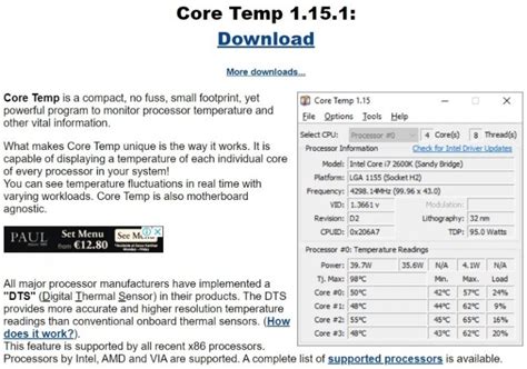 Image result for Free Computer Temperature Monitor