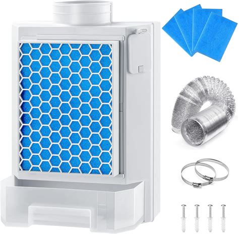 Amazon.com: Dryer Vent Box, Dryer Vent Kit for Electric Dryer, 3 in 1 ...