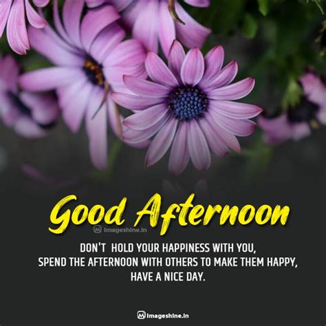Brighten Up Your Day: Free Good Afternoon Images with quotes for Download