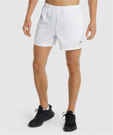 mens white shorts