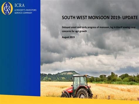 Tardy progress of monsoon, lag in kharif sowing raise concerns for agri ...