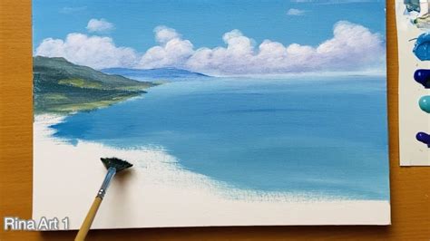 Acrylic Seascape Painting Tutorials 的图像结果