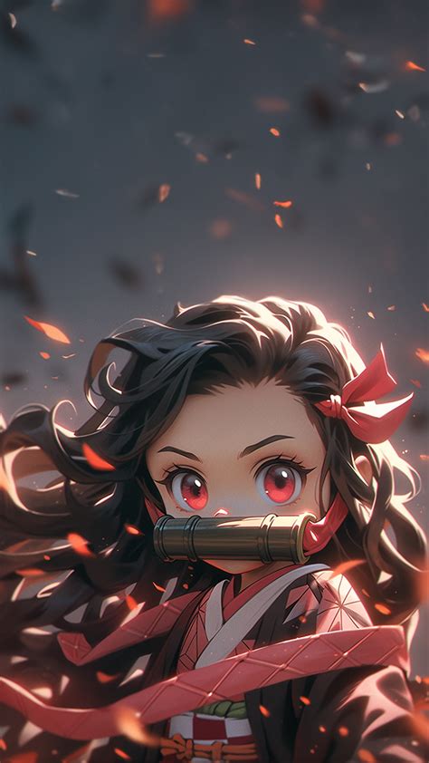 Demon Slayer Nezuko Kamado Wallpaper 4K | Nezuko wallpaper 4k iphone ...