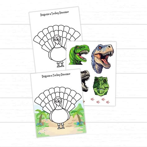 Disguise a Turkey Dinosaur, Dinosaur Turkey Disguise, Disguise a Turkey ...