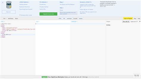 Image result for JS Bin