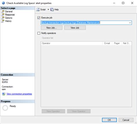 SQL Server Agent Alerts 的图像结果