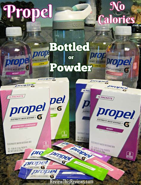 Propel Water: Bottled & Powder Packets Reviewed