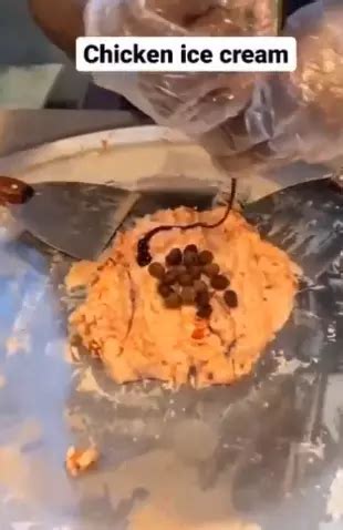 Viral Video: Tandoori Chicken Ice Cream