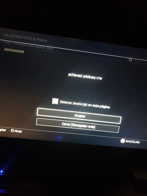 PS4 9.04 Exploit 的图像结果