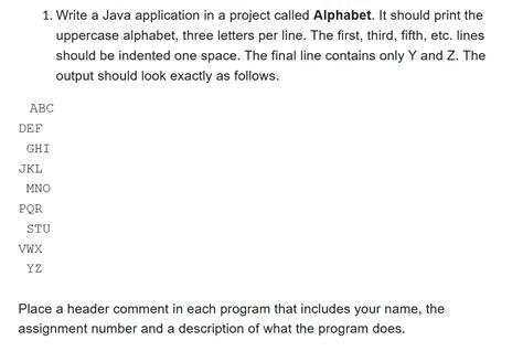 Image result for Comment Programmer Les Alphabet En Java