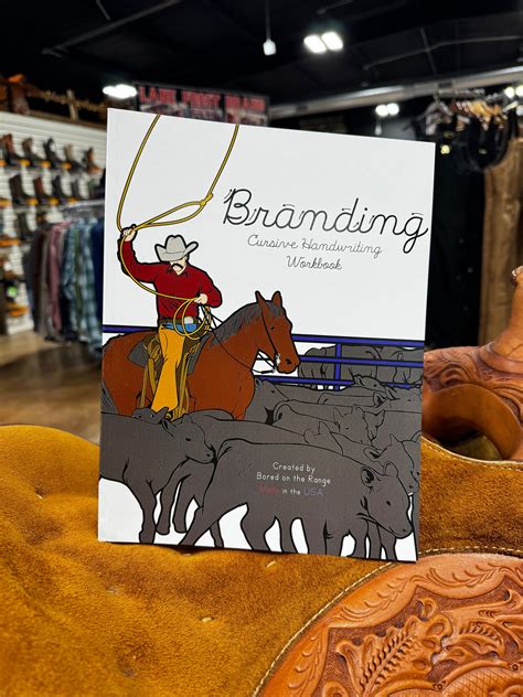 Branding Cursive Handwriting Workbook - Frost Ranch Wear