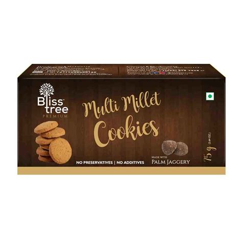 Multi Millet Cookies - Healthy Snack with Palm Jaggery – Bliss Tree India