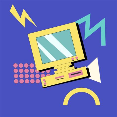 Image result for Retro Computer Screen Website Design