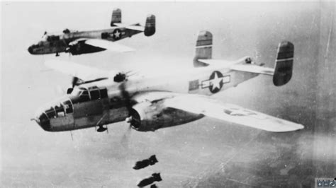 Asisbiz B 25D Mitchell 12AF 340BG over the target 1944-FRE11893